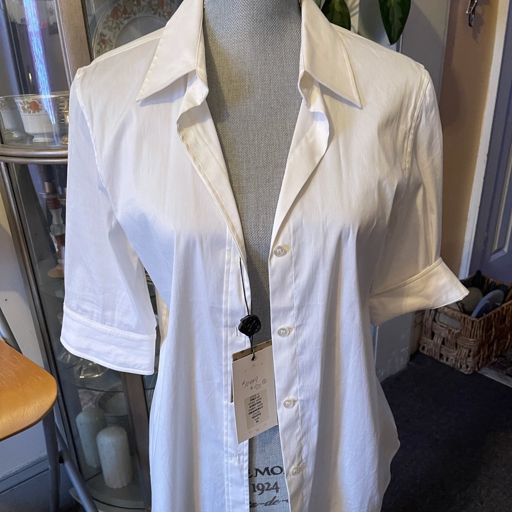Creme Fraiche White Blouse